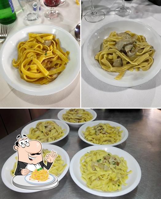 Spaghetti alla carbonara al Trattoria Da Filomena