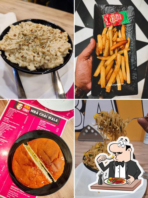 Food at MBA Chai Wala