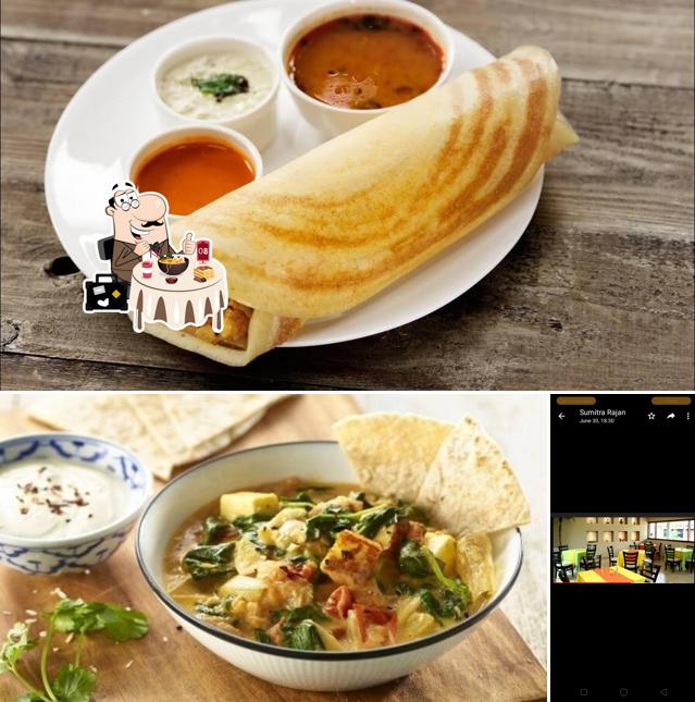 Among different things one can find food and interior at Park View Cafe