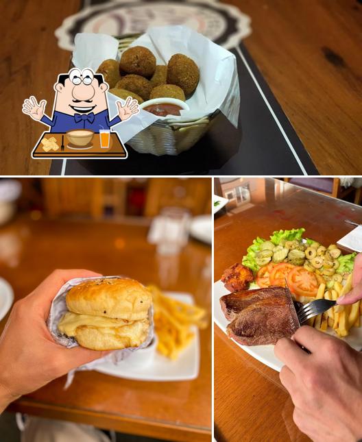 Platos en Me Gusta Burgers