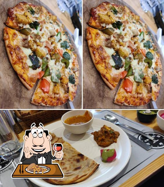 Try out pizza at TIMETABLE