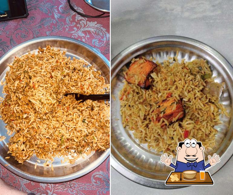 Food at Kings Of Thali