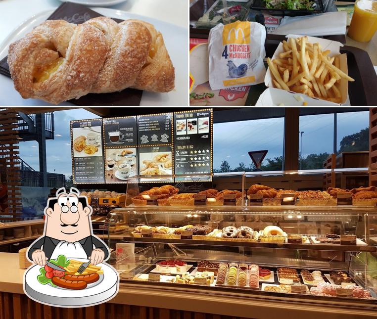 Platti al McDonald's Peschiera del Garda