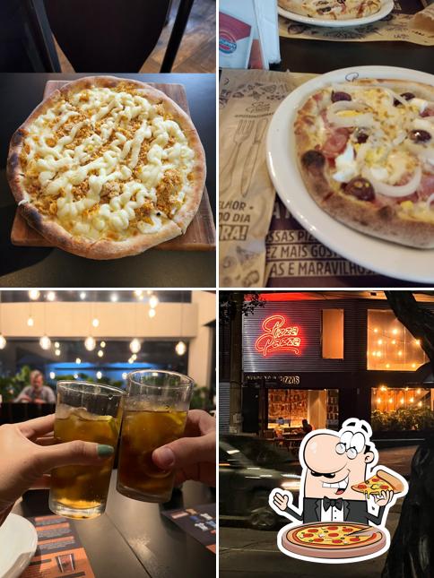 Experimente diferentes tipos de pizza