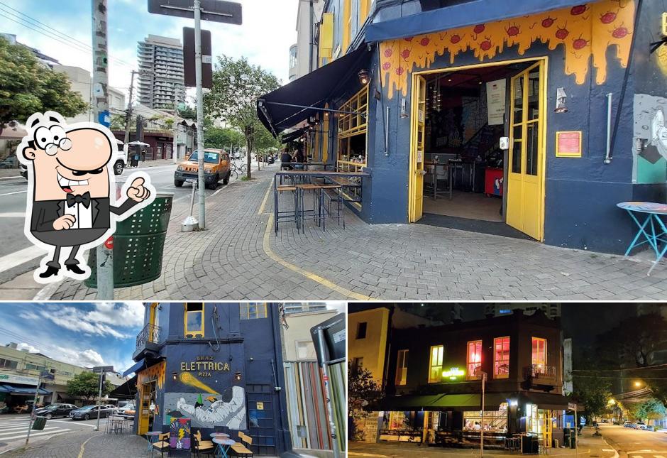Veja a área externa do Bráz Elettrica