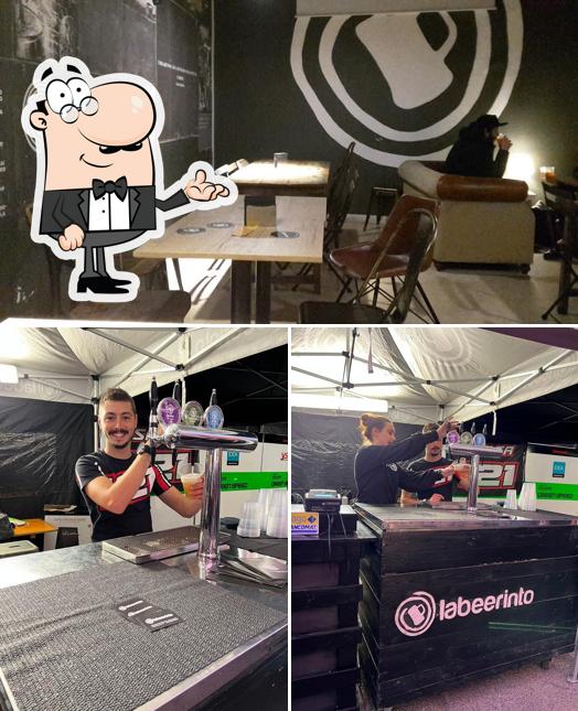 Gli interni di Labeerinto Gate48 - Birrificio