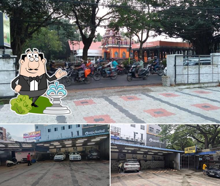 You can get some fresh air outside Rayyans Car Detailing