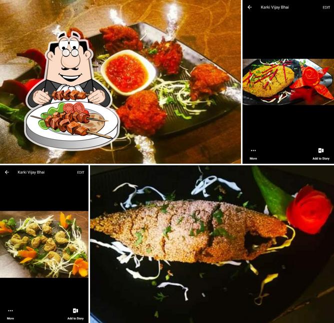 Food at DOSTI KATTA CHINESE PIZZA BURGER