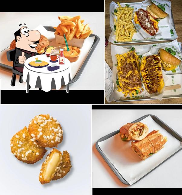 Hamburger à CHEZ ABÉ SMASH BURGER VENISSIEUX