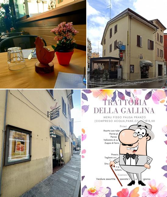 Guarda gli esterni di Trattoria della Gallina di Ravanetti Annarita