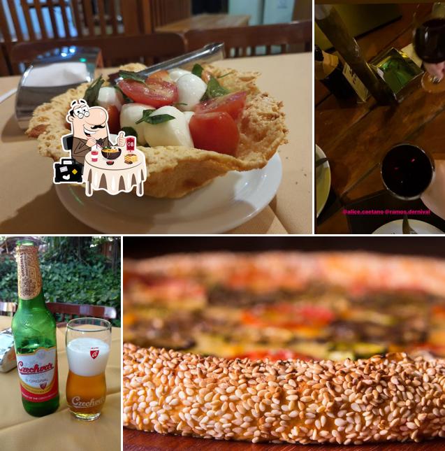 Platos en Pitigliano Pizzaria