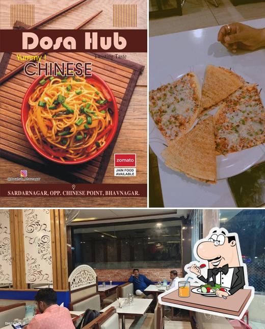 Dosa Hub is distinguished by food and interior