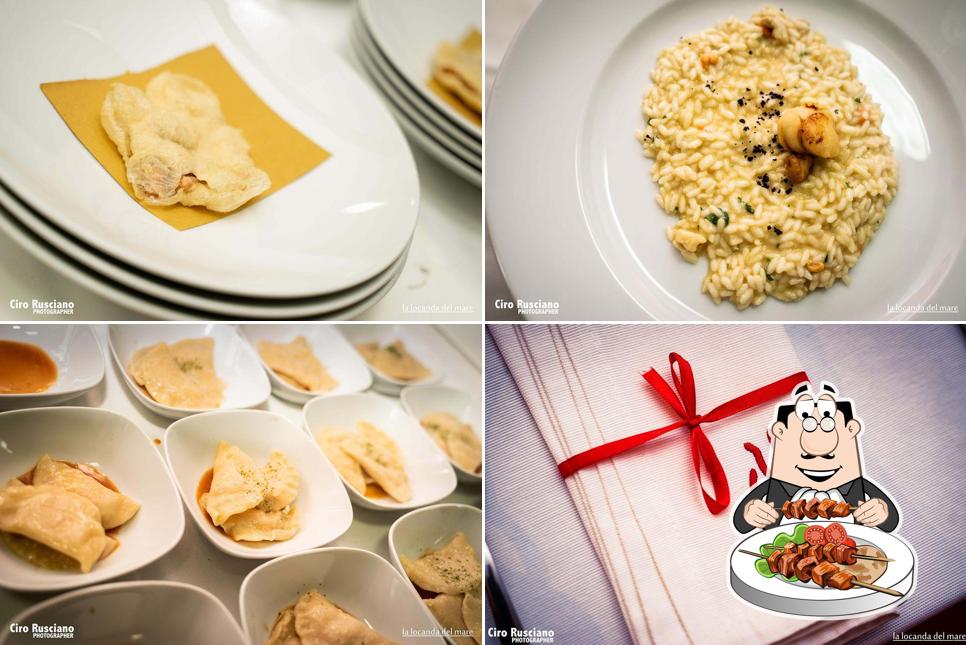 Platti al La Locanda del Mare