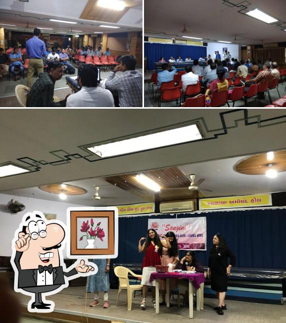 The interior of Akhil Hind Mahila Parisad & Kamlaba Hall