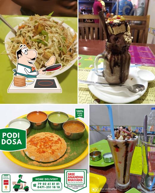 Pancakes at Sree Anandha Bhavans Pure Veg A/c