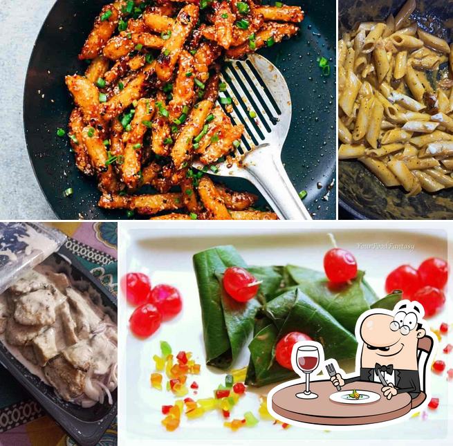 Food at The Dark Kitchen