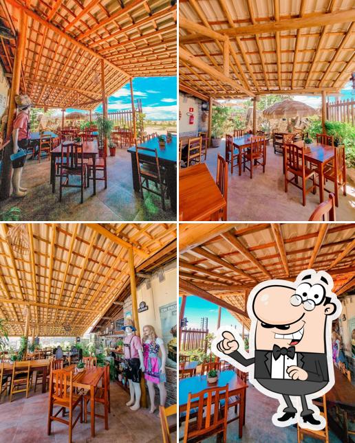 O interior do Restaurante Bola Mania O Alemão do Pecém