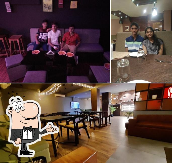 The interior of Cafe cave cc