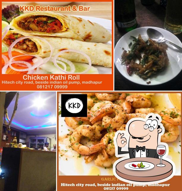 Meals at KKD Bar and restaurent