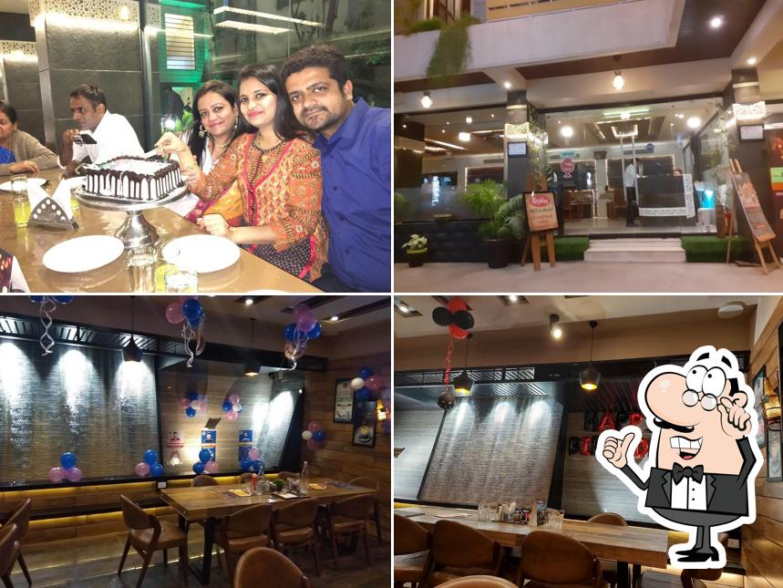 The interior of Rajbhog Restaurant