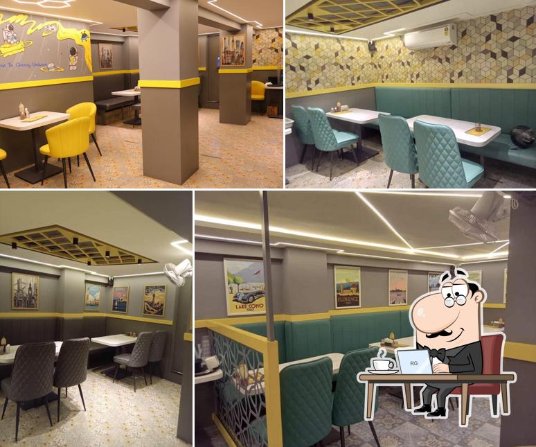 Check out how Crazy Cheesy Cafe looks inside