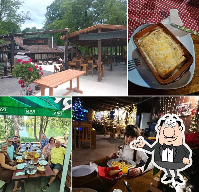 Dai un'occhiata agli interni di Restoran Mlinski Kamen