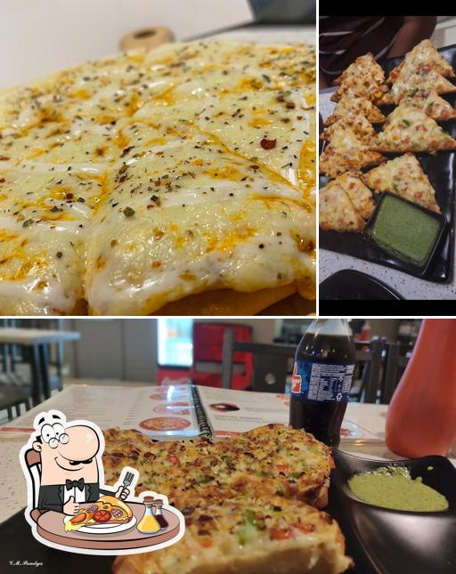 Order different types of pizza