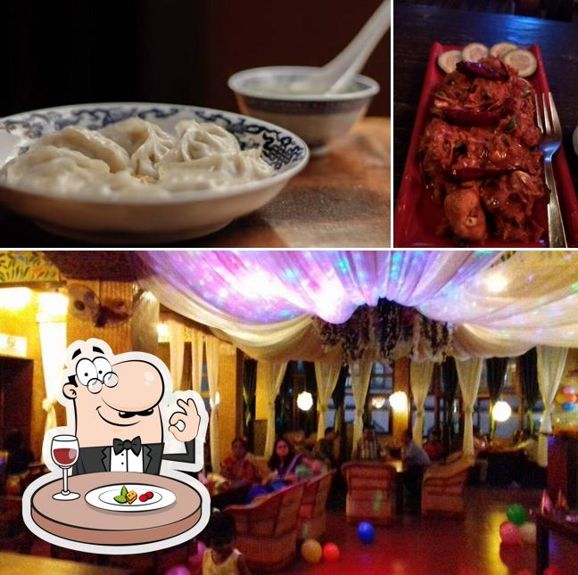 The image of food and interior at Absolute Demazong Restaurant