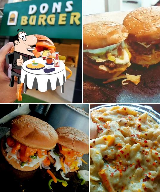 Get a burger at Dons Burger