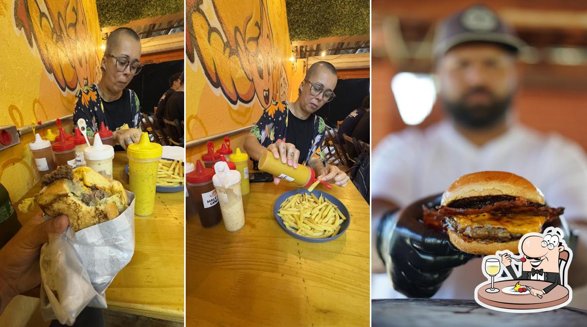 Comida em Mariazinha hamburgueria