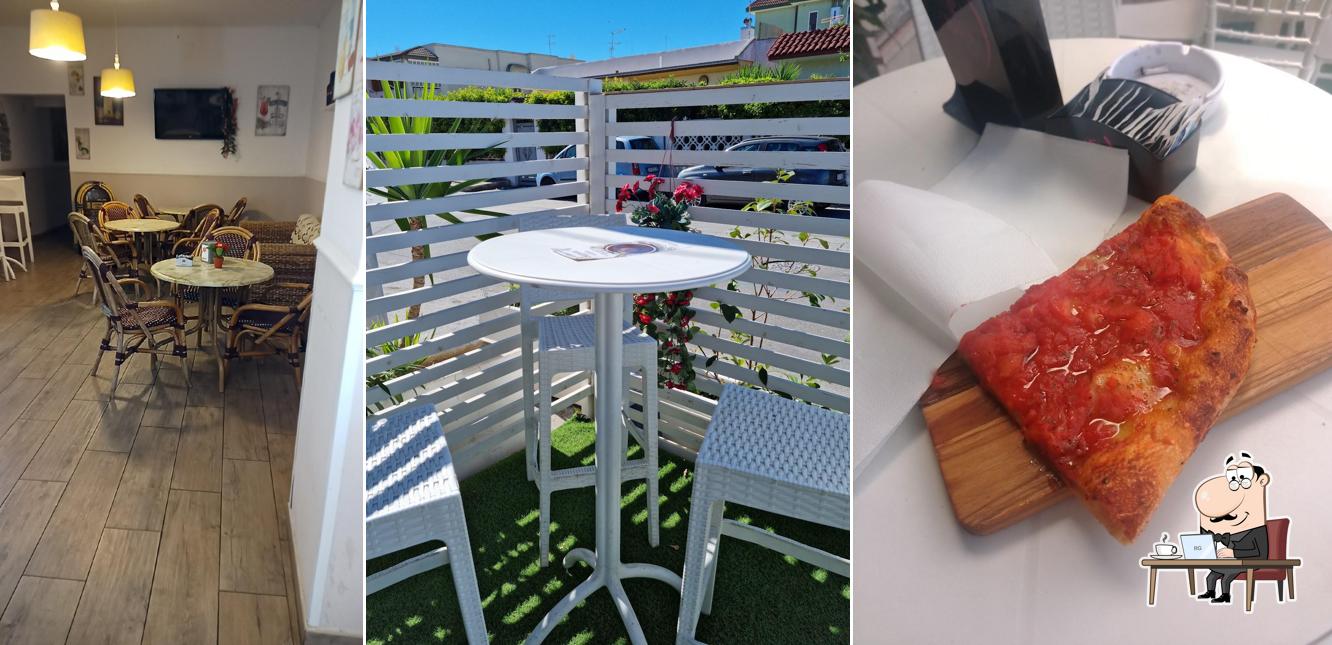 Gli interni di Homi Amico Bar