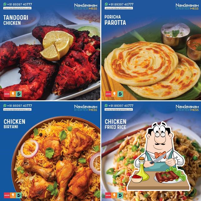 Baby back ribs at Nandavanam Mess