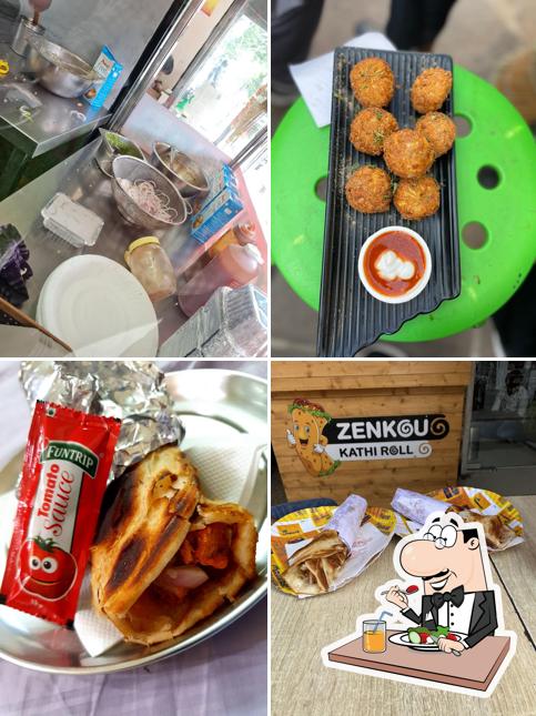 Meals at Zenkou Kathi Roll