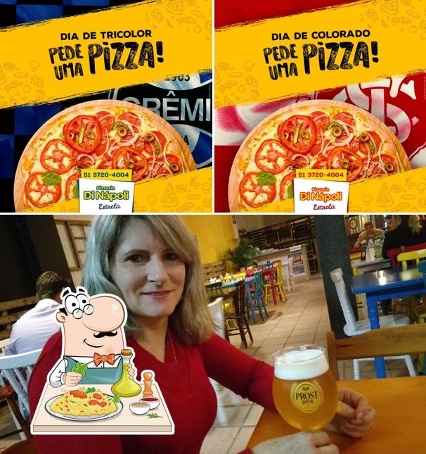 A foto a Di Nápoli Estrela’s comida e interior