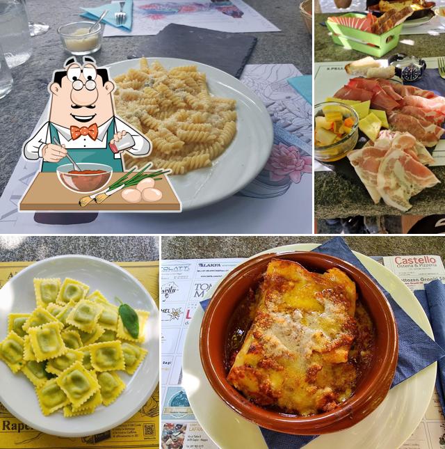 Ravioli al Osteria Grotto Alzasca