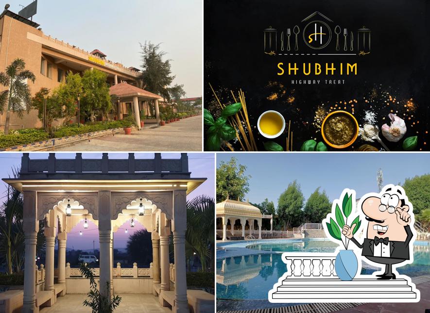 The exterior of Shubhim Resort & Spa