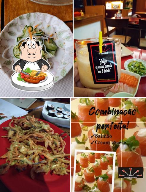 Platos en Restaurante Japonês Taiyo