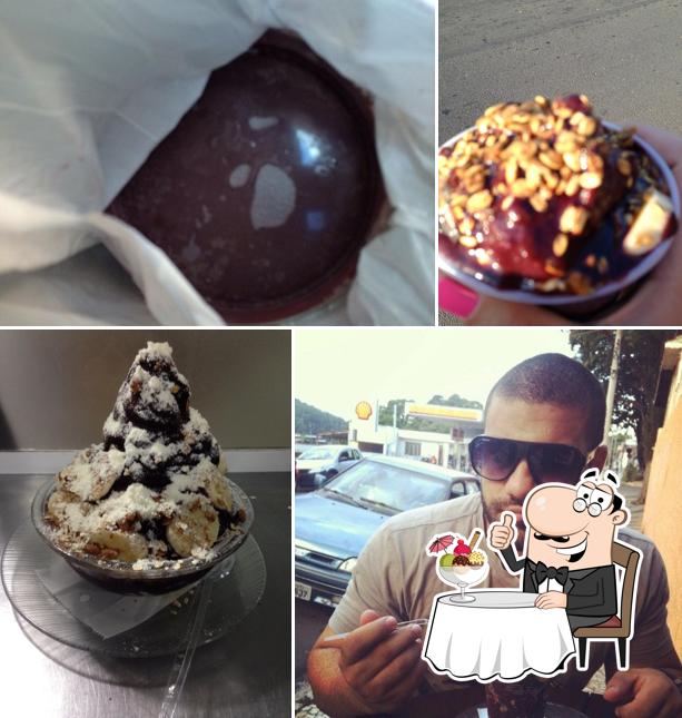 Não esqueça de experimentar uma sobremesa no Açaí Campo Limpo