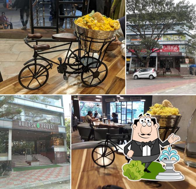 The exterior of Kailash Parbat