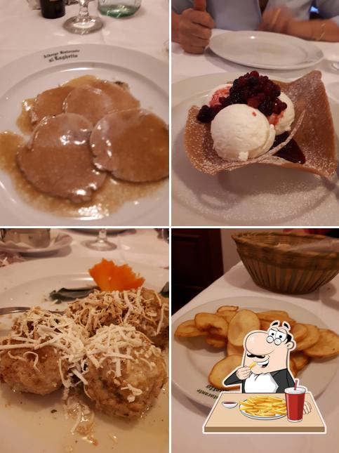 Patatine fritte al Albergo Ristorante al Laghetto