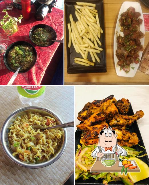 Seaweed salad at Jharipani Castle