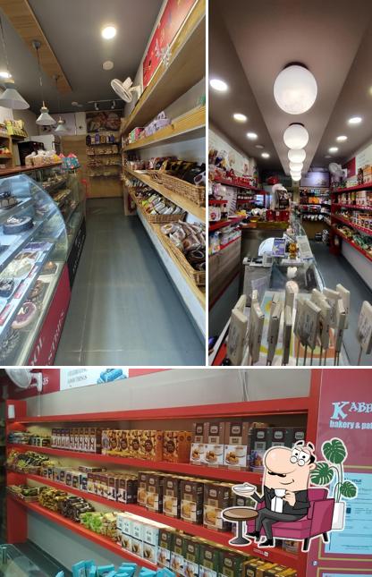 The interior of Kabhi B Bakery
