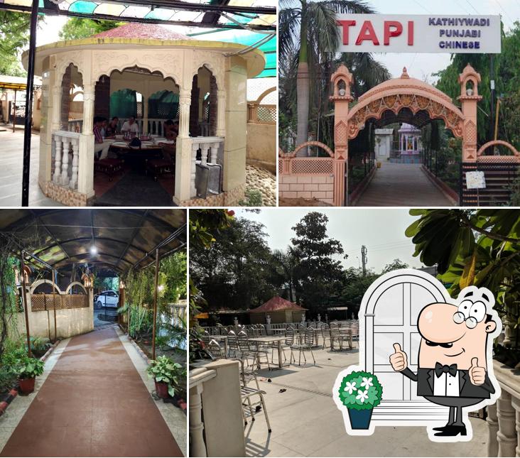 Check out the outside part of Tapi Hotel