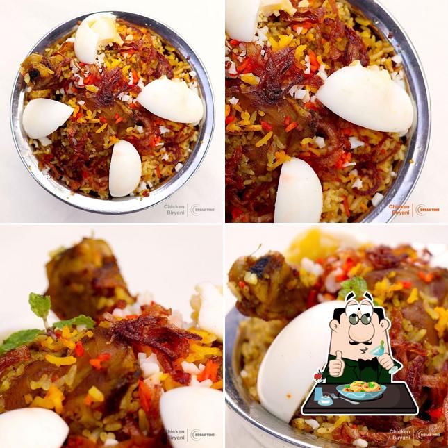 Food at Break Time Restaurant