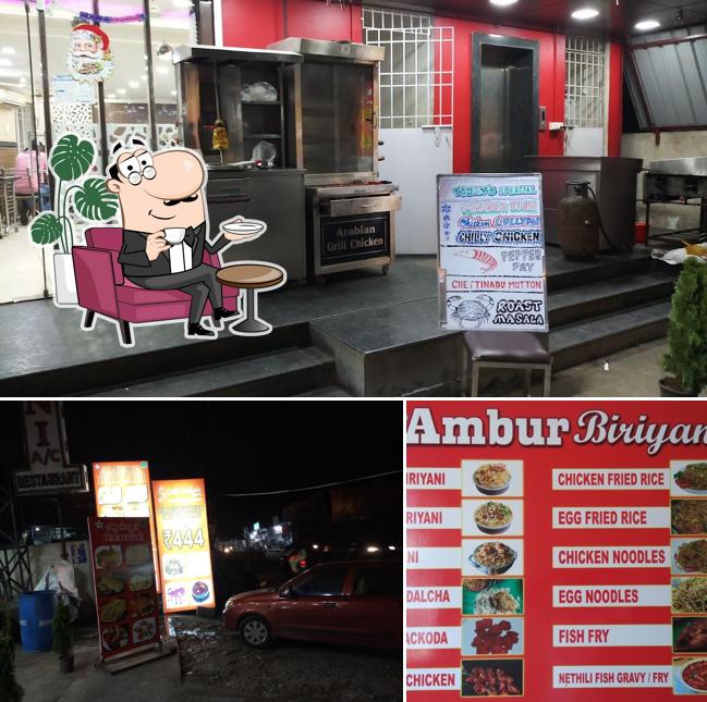 Check out how KML Ambur Briyani looks inside