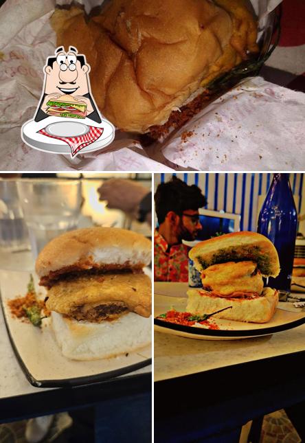 Club sandwich at BR Vadapav Mania