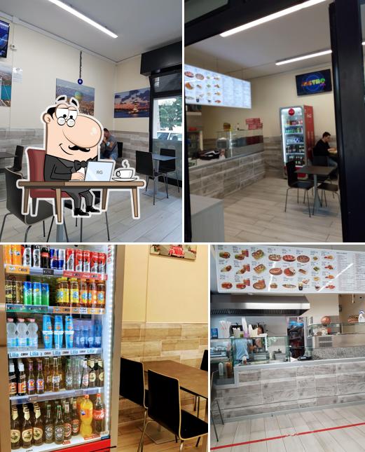 Gli interni di Istanbul kebab pizza san Lazzaro