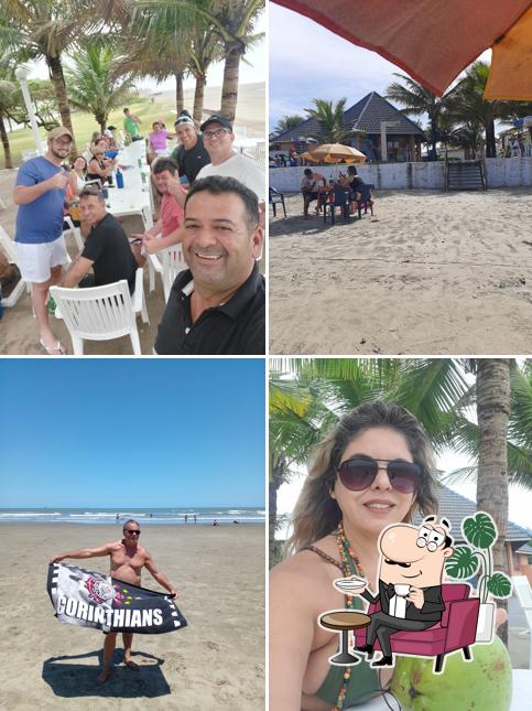 O interior do Quiosque Estrela do Mar 40