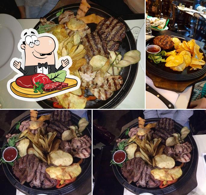 Scegli i un pasto a base di carne a Barbeq