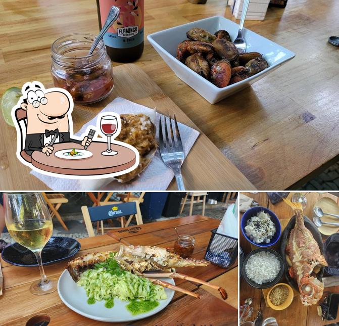 Comida em Boutique do Mar